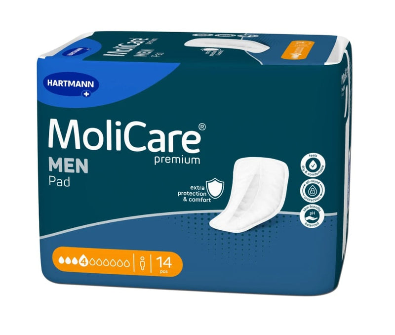 MoliCare Men Pad – Einlagen (14 Stück, Stufe 4)