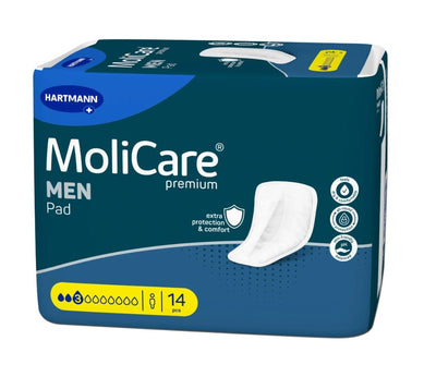 MoliCare Men Pad – Einlagen (14 Stück, Stufe 3)