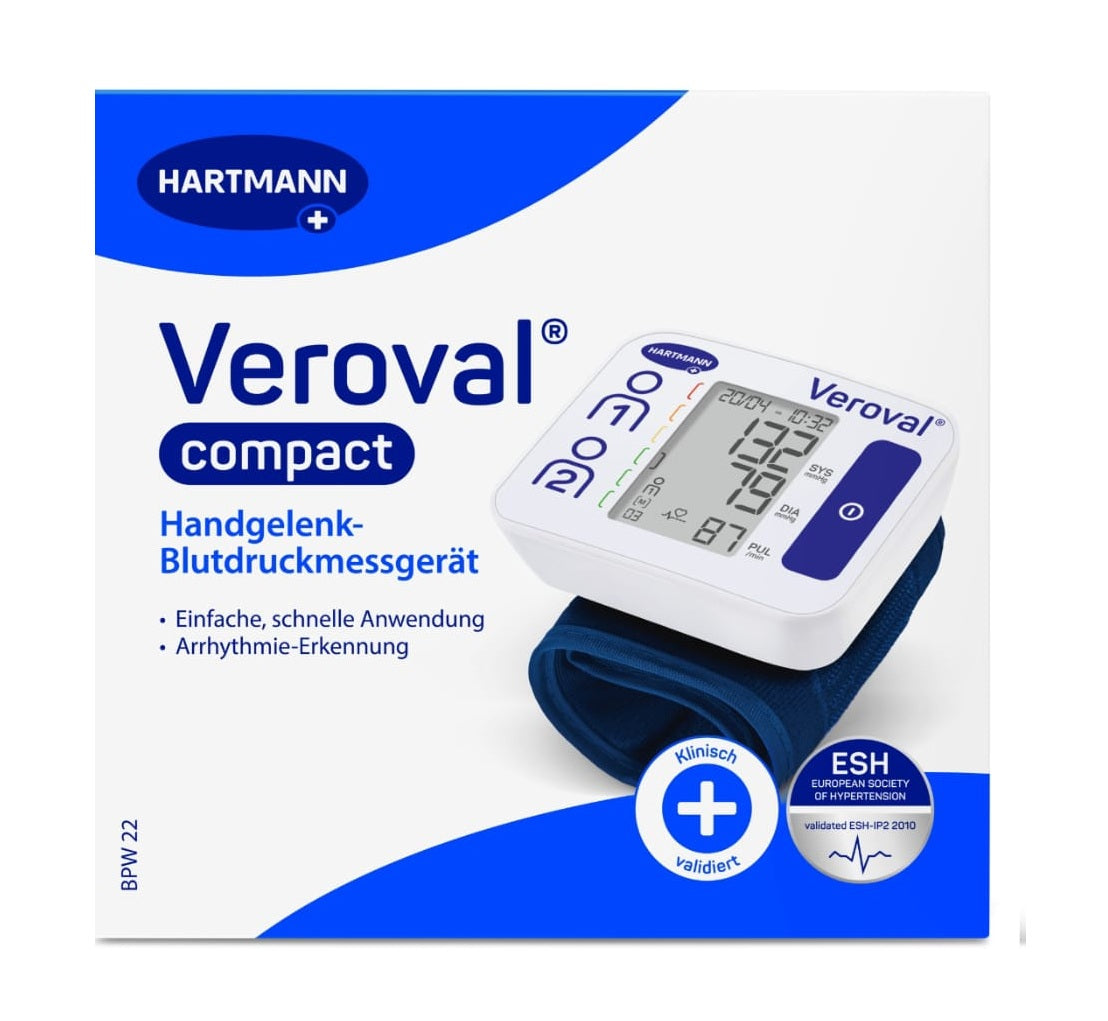 Veroval compact – Handgelenk-Blutdruckmessgerät