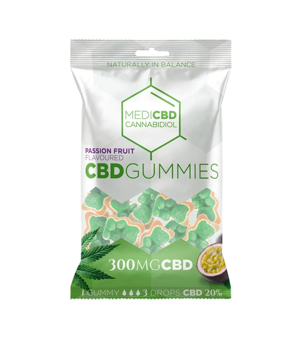 CBD Gummies – Passionsfrucht (300mg)