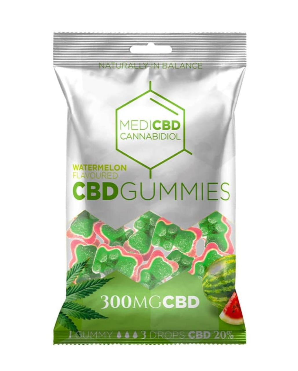 CBD Gummies – Wassermelone (300mg)