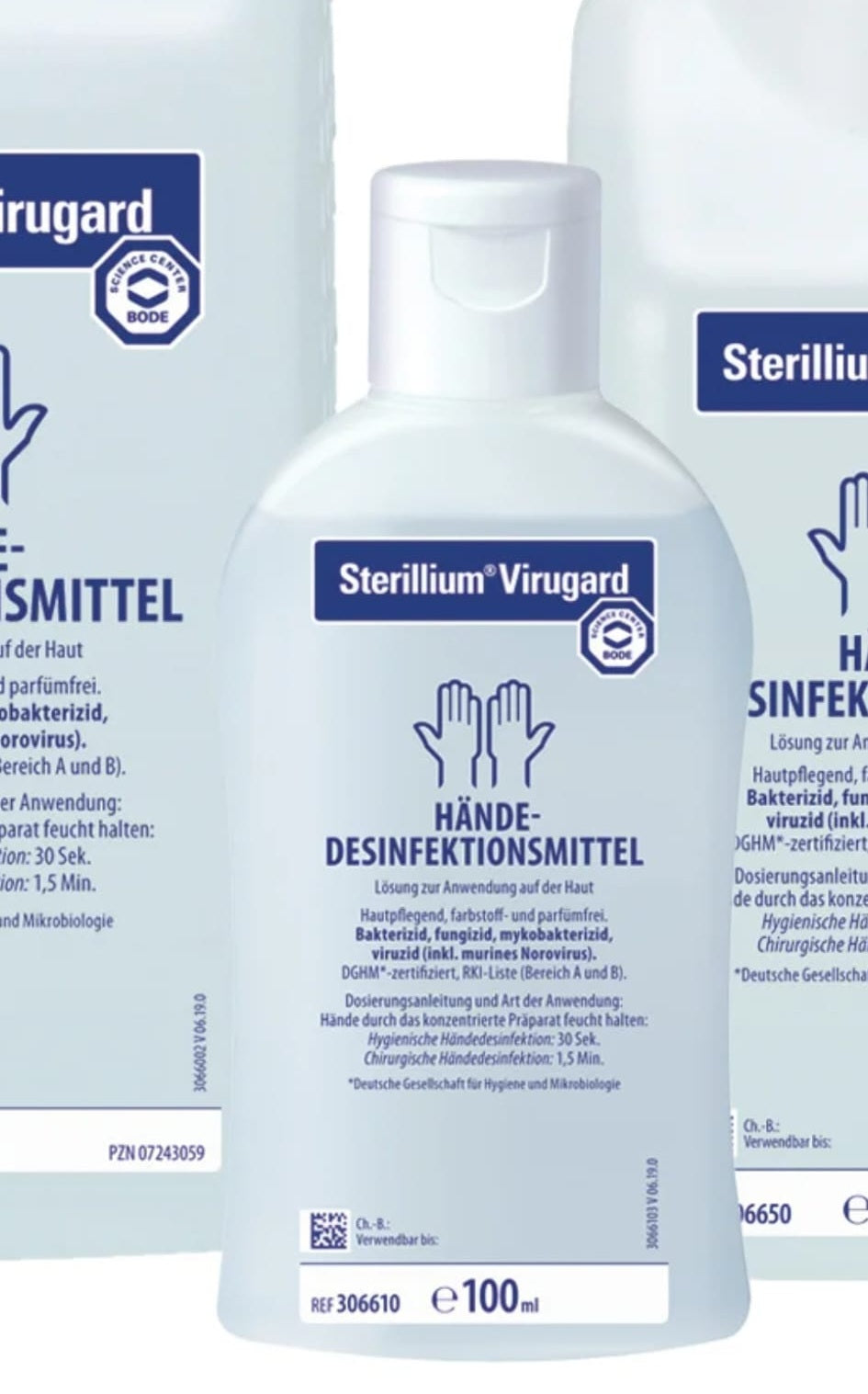 Sterillium Virugard – Viruzides Händedesinfektionsmittel (100 ml)