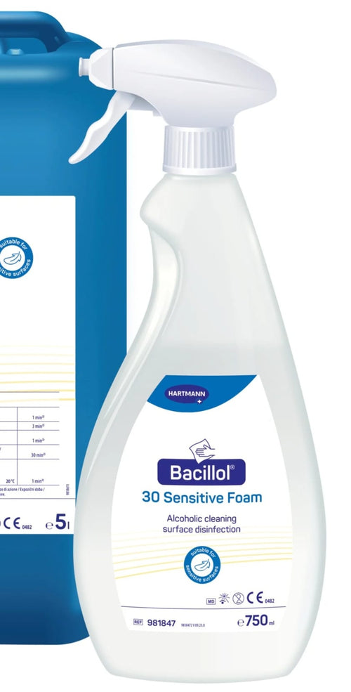 Bacillol 30 Sensitive Foam – Flächendesinfektions-Schaum (750 ml)