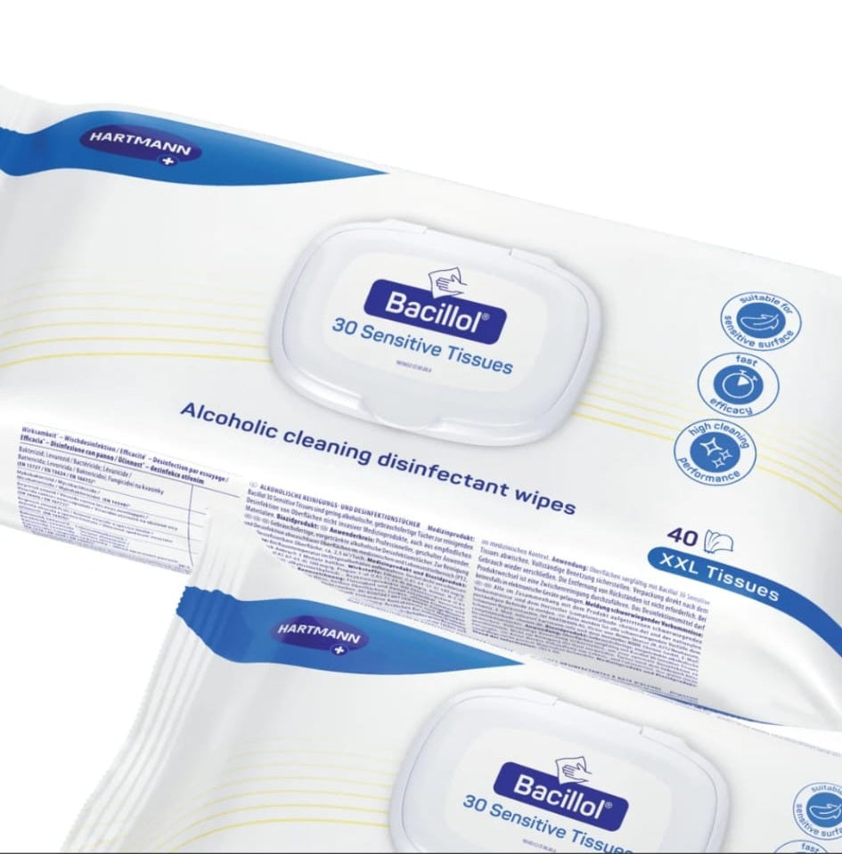 Sterillium Surface Wipes – Flächendesinfektionstücher (60 Stück)