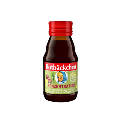 Rotbäckchen Kraftpaket Konzentration Shot