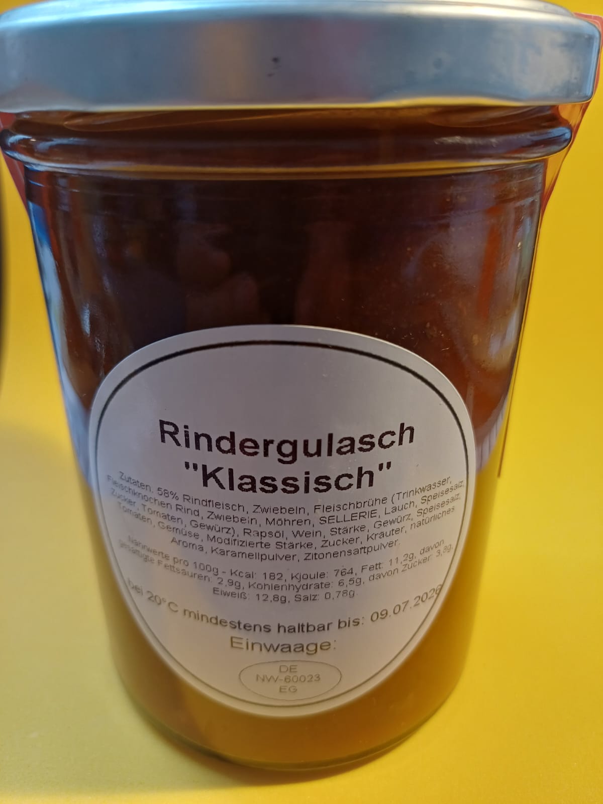 Rindergulasch Klassisch (400g)